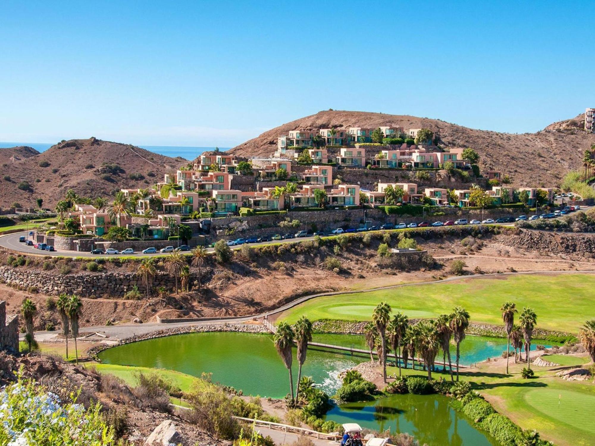 Salobre Terraza Uno Luxury Retreat In Gran Canaria Private Outdoor Pool Bbq Facilities Shaded Outdoor Dining Area Salobre Golf Villa